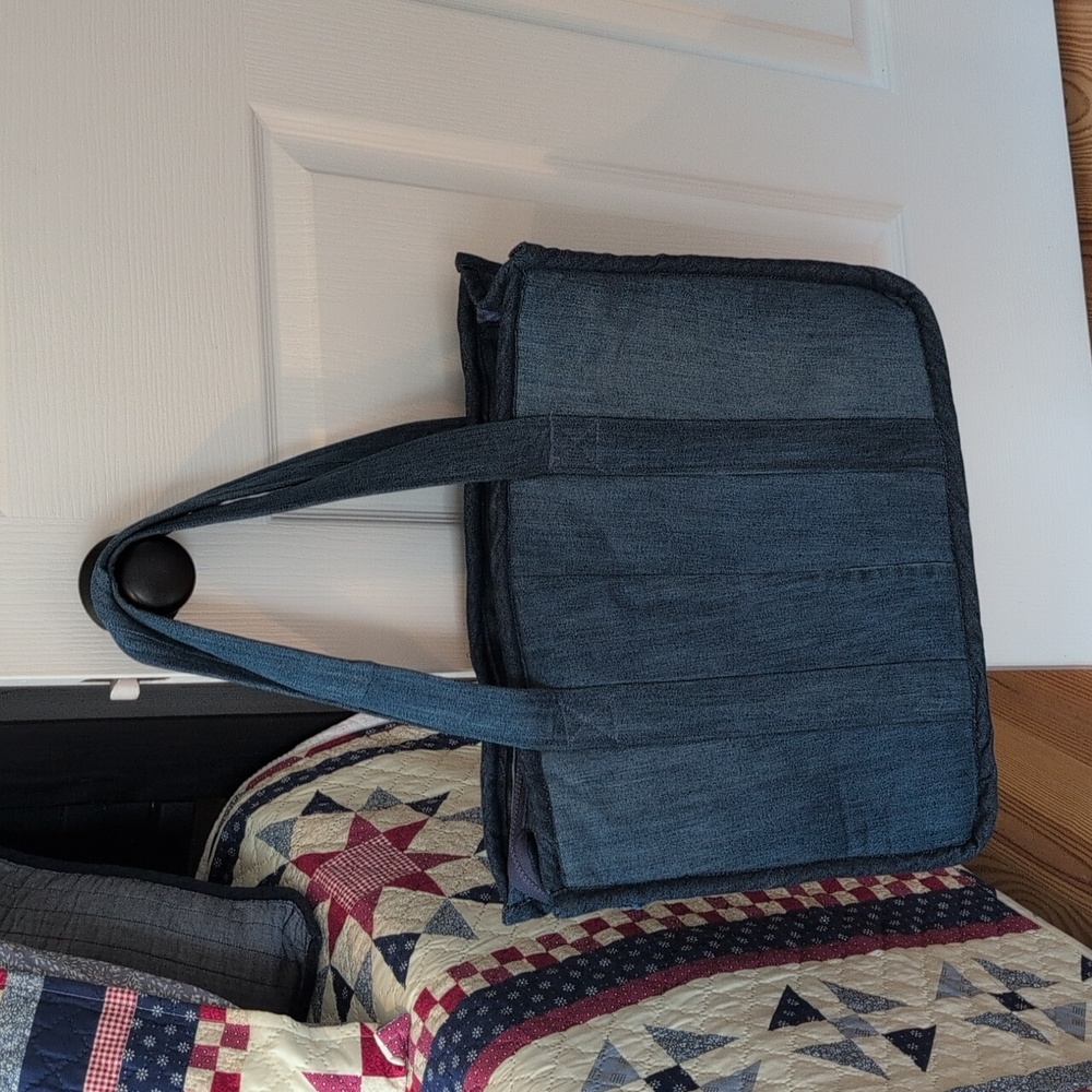 Extra Large Hand Made Denim Tote Bag